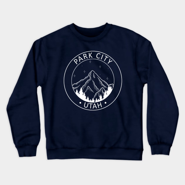 Park City Mountain City - Utah State Souvenir Gift Crewneck Sweatshirt by ShopBuzz